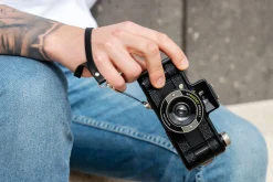 Clearance Black Leather Wrist Strap Accessories|Accessories