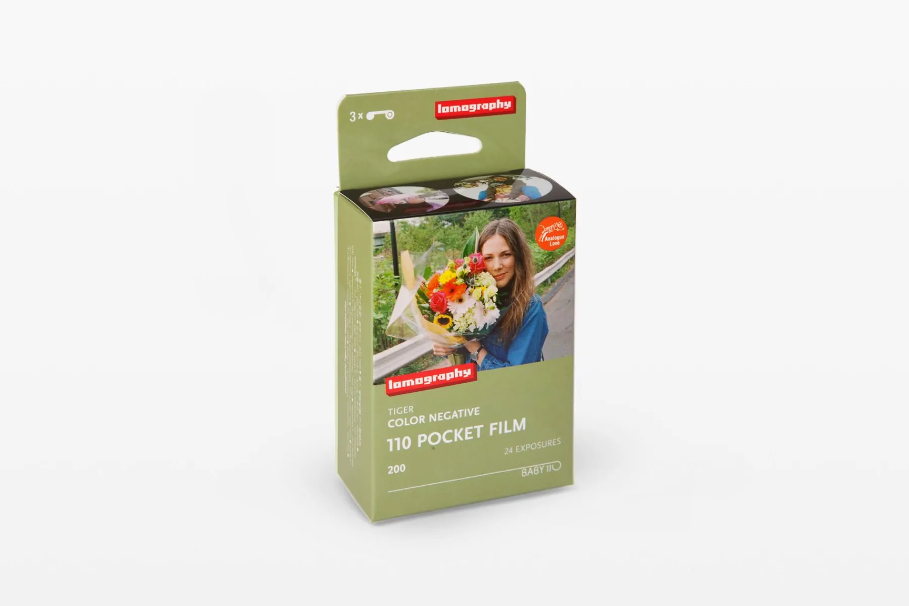 Hot Color Tiger 110 ISO 200 – Pack of 3 110 Film|Lomomatic 110