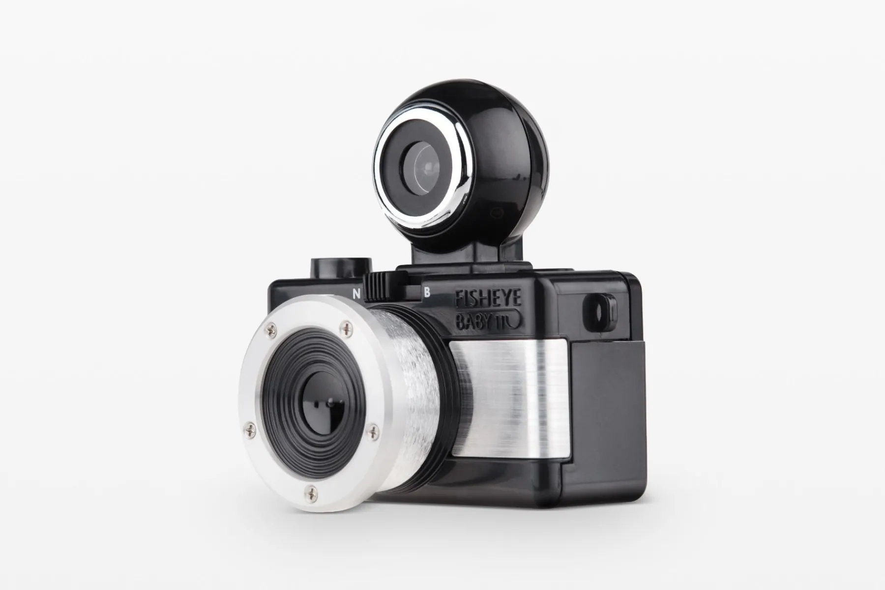 Hot Fisheye Baby Metal Black Experimental|110 Cameras