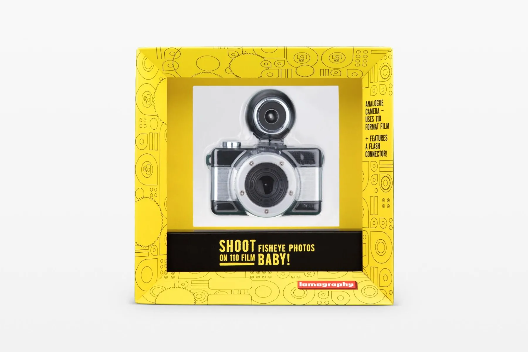Hot Fisheye Baby Metal Black Experimental|110 Cameras