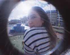 Hot Fisheye Baby Metal Black Experimental|110 Cameras
