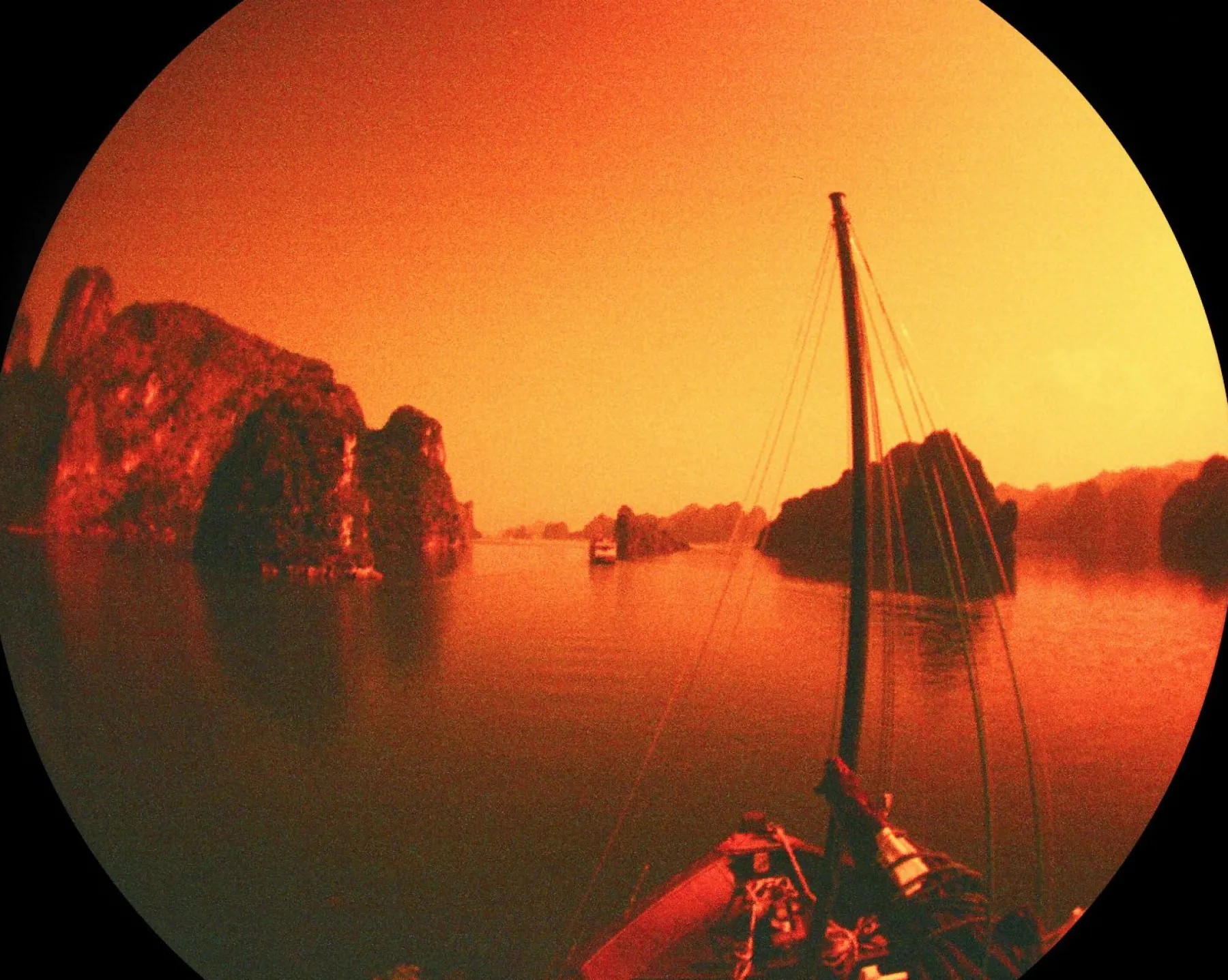 Hot Fisheye No. 2 35 mm Camera Experimental