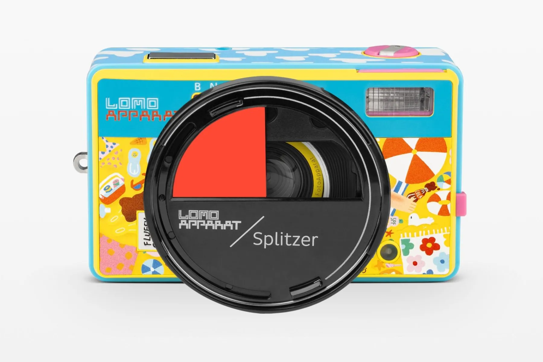 Hot LomoApparat 21 mm Wide-angle Camera Fluffy Omelet Edition Experimental|Lomoapparat