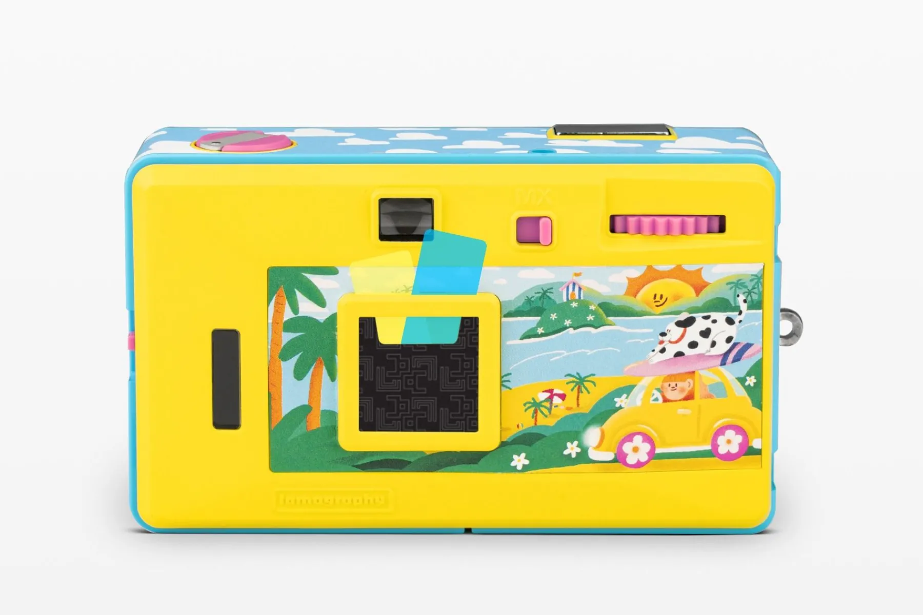 Hot LomoApparat 21 mm Wide-angle Camera Fluffy Omelet Edition Experimental|Lomoapparat