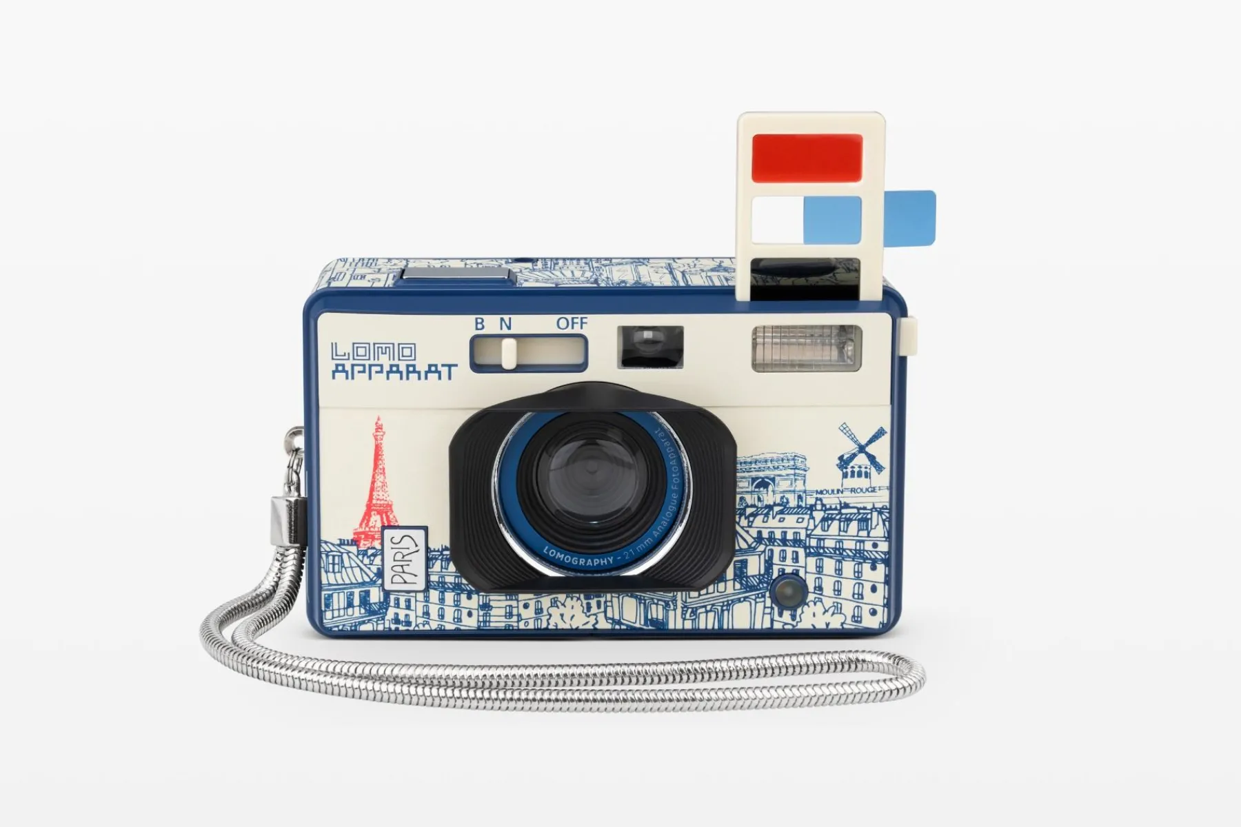 Flash Sale LomoApparat 21 mm Wide-angle Camera Paris Edition Experimental|Lomoapparat