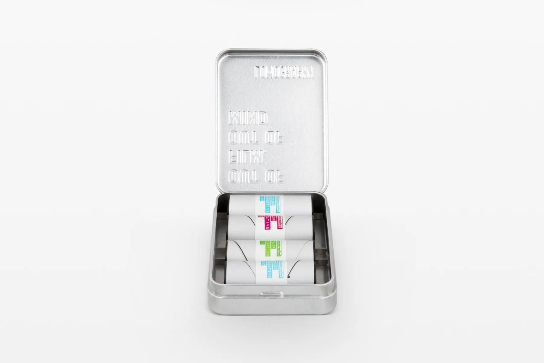 Online Metal Film Case for 135 / 120 Lomochrome Films|Kino B&W Family