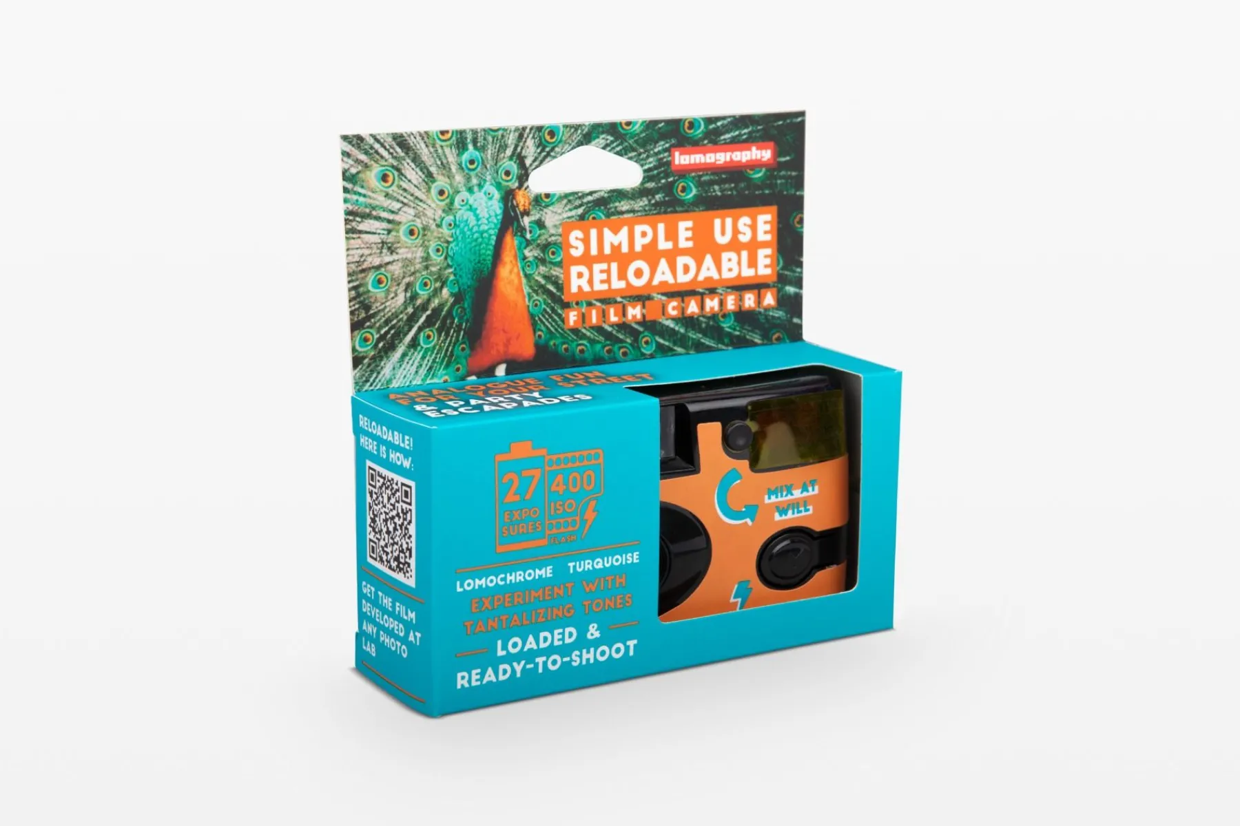 Outlet Simple Use Reloadable Film Camera LomoChrome Turquoise Lomochrome Films|Simple Use