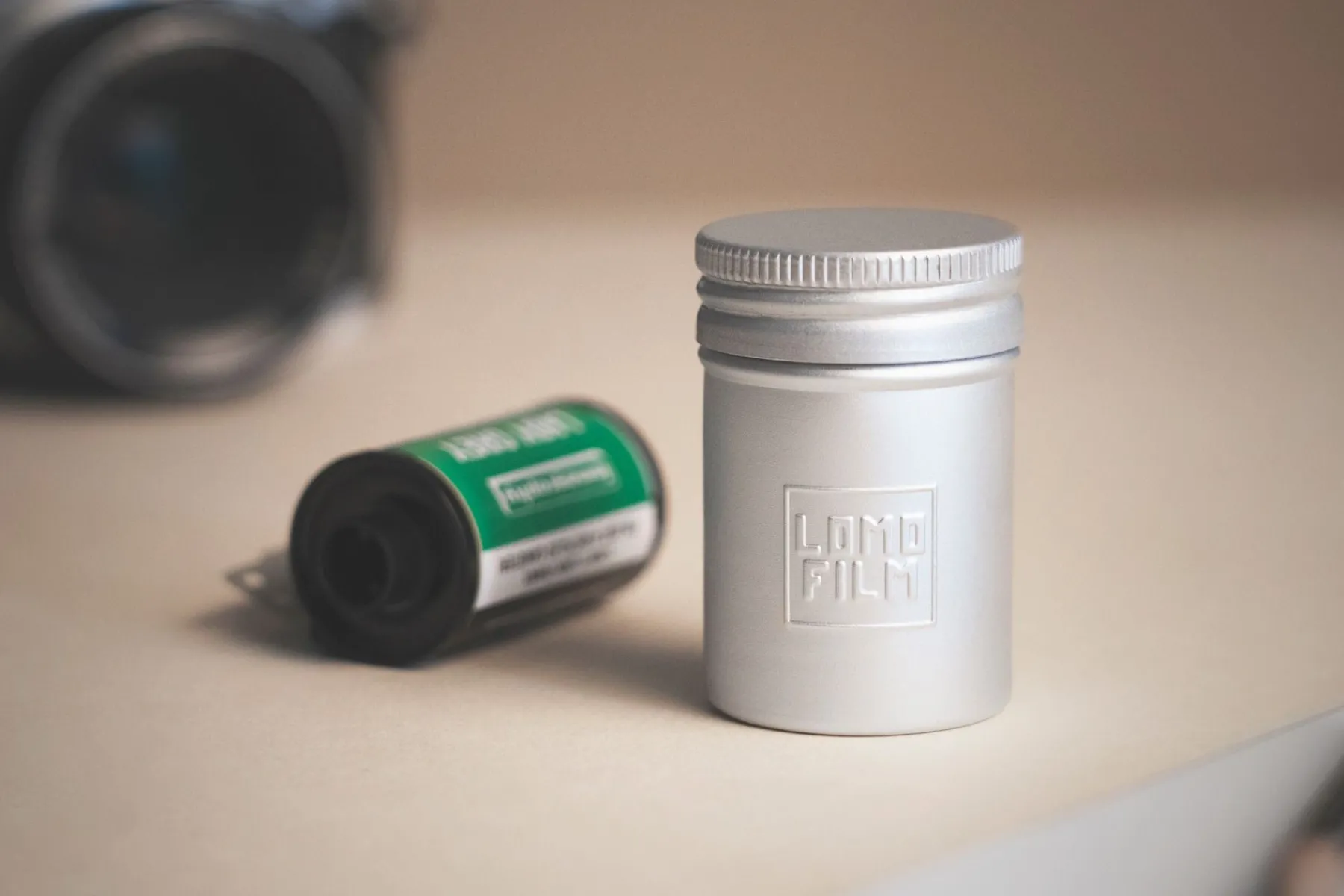 Flash Sale Tin Film Container 35 mm Lomochrome Films|Kino B&W Family